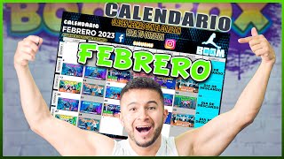 BAJA DE PESO Y TONIFICA | CALENDARIO FEBRERO 2023 | Boombox Fitness