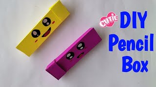 How to make a paper pencil box/Origami pencil box/ DIY box idea/Pencil box origami AastikPapercraft