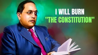 அரசியலமைப்பு சட்டத்தை எரிப்பேன் | Ambedkar | History | India | Mr.Vaathi