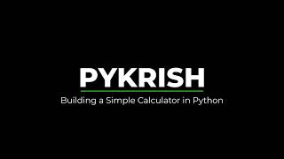 Making a Simple Calculator in Python (CLI) | Beginner Project
