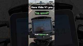 Hero Vida V1 pro 🤯 Top speed ?