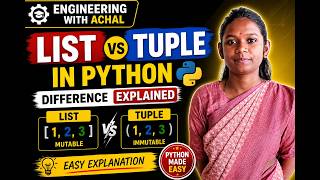 👉 List vs Tuple 🤯 Biggest Confusion Solved | Python in Hindi