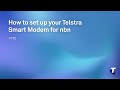 How to self-install your nbn™ Connection Box and Telstra Smart Modem - FTTC