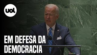 Biden na ONU: EUA inicia 'era de diplomacia' após guerra no Afeganistão