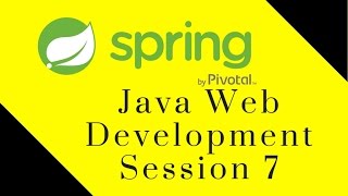 Java Web Development Session 7