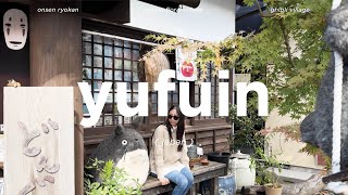 Japan Vlog - 3 Days in Yufuin - Ghibli Village, Yufuin Floral Village, Onsen - Part 2