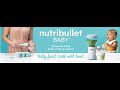 NutriBullet Baby Bullet Food Prep System