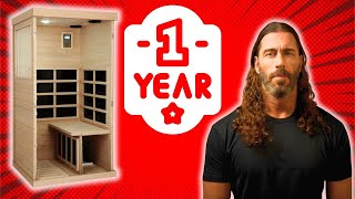 Sunstream Saunas Evolve Mini Infrared Sauna 1 Year Review- It Packs a Huge Value