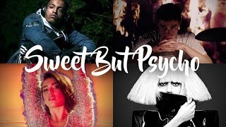 SWEET BUT PSYCHO (The Megamix) - Gaga, Dua, Ariana, & More - (Collab with Vincent Mashups)