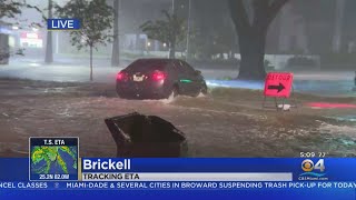 Relentless Rain From Tropical Storm Eta Causes Widespread Flooding In Miami-Dade