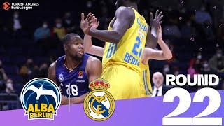 Real flexes muscles to brush aside ALBA! | Round 22, Highlights | Turkish Airlines EuroLeague