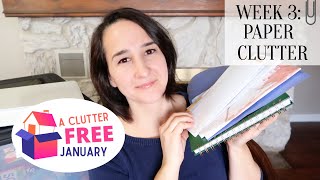 Eliminate Paper Clutter with 3 Steps | A CLUTTER FREE JANUARY WEEK 3