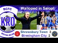 RIGHT Players, WRONG Positions! - Birmingham City v Shrewsbury Town (A) Post Match Reflection #190