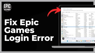How To Fix Epic Games Login Error "Can't Log In" (2025) | EASY FIX