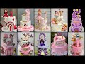 💃1st Birthday Cake Ideas For Baby Girl/Cake Design For Birthday Girl/Birthday Cake/Cake Design#1st