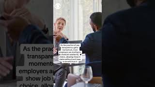 How New York's salary transparency law is changing the world of job postings #shorts