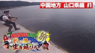 釣った魚で生き延びろ‼中国地方一周兄弟車中泊7日間の旅#1