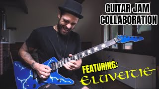 Attila Voros PATREON GUITAR JAM COLLAB (2020 Part II) feat Jonas Wolf (ELUVEITIE)