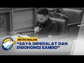 Richard Eliezer: Ternyata Saya Diperalat dan Dibohongi Sambo