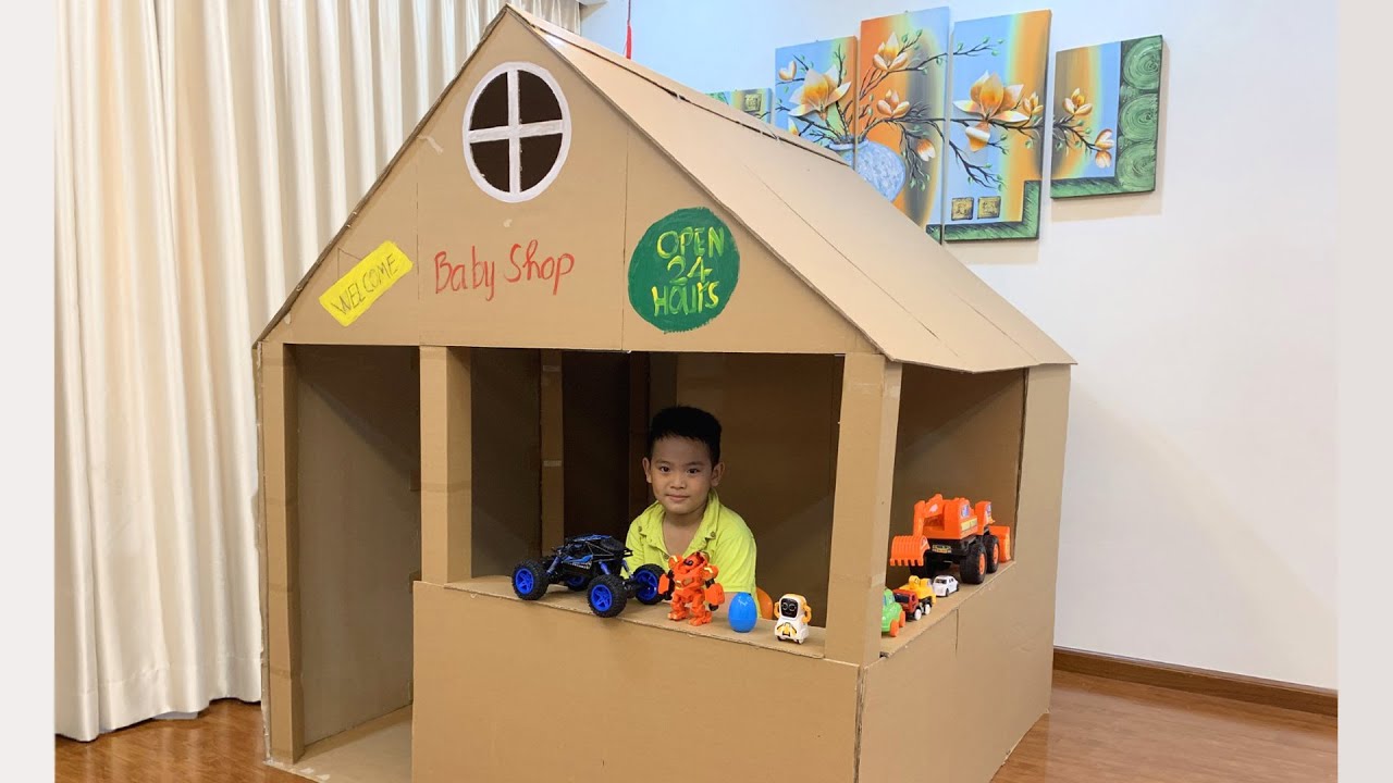Diy Playhouse Made Of Cardboard At Linda Gary Blog