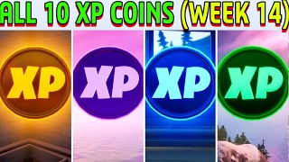 All XP Coins Location Super Easy Guide WEEK 14 (Fortnite Chapter 2 Season 5)