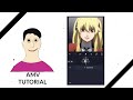 AMV TUTORIAL(ALIGHT MOTION)