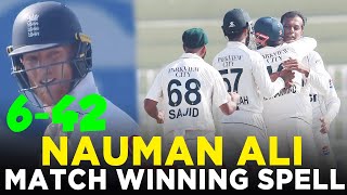 Nauman Ali Takes 6 Wicket Haul 👏 | Pakistan vs England | 3rd Test Day 3, 2024 | PCB | M3G1K