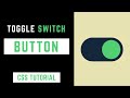 Awesome Toggle Switch Button Using Only HTML & CSS - Pure HTML CSS Tutorial - CodeWithTanmay