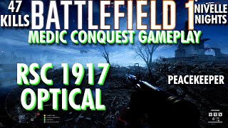 I Couldn't Escape The Horse... RSC 1917 Optical Gameplay - Battlefield 1 Conquest No Commentary