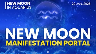 Aquarius New Moon Energy: New Moon Manifestation Portal | January 2025 Chineese New Year