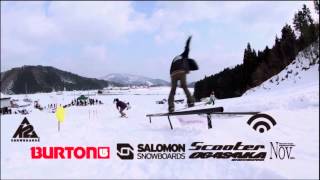 SPOTAKA SNOWBOARD 街頭モニター用　CMサンプル