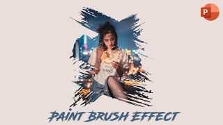Awesome Paint Brush Animation Tutorial in PowerPoint (3/4) | Picture Paint Stroke Animation