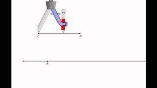 Geometry - Constructions 1 - Copying Segments