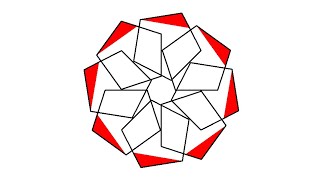 Simple Python Turtle Graphic and Code: Pentagons