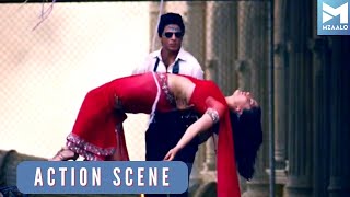मार्वल के सुपर हीरो से कम नहीं शाहरुख़  | Ra One Action Scene | Shah Rukh Khan, Kareena Kapoor