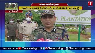 CRPF IGP Mahesh Chandra Laddha Plant Sapling at CRPF Southern Sector, Jubilee Hills | Hyderabad