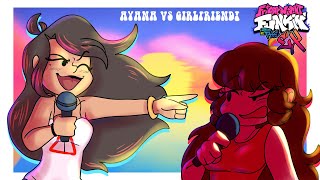 FRIDAY NIGHT FUNKIN // Vs. The Ex // AYANA VS GIRLFRIEND! // Mod Animation