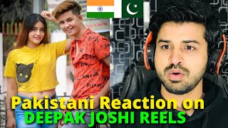 Pakistani React on Indian | Deepak Joshi Latest Instagram REELS VIDEOS | Reaction Vlogger