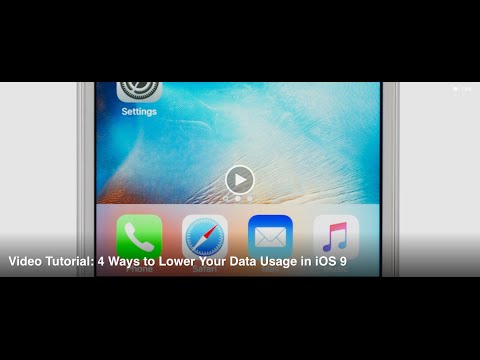4 Ways to Lower Data Usage on Your iPhone 4 Ways to Lower Data Usage on Your iPhone