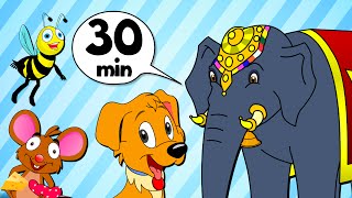 Ding Dong And More Songs For Kutties | 30+ Minutes Compilation | Best Tamil Nursery Rhymes For Kids