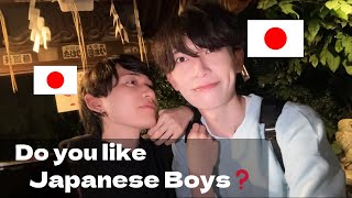 【Vlog】Daily life of two intimate boys / cooking Bacon Egg / Nabe