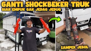 BIAR GAK JEDAG JEDUG‼️ GANTI SHOCKBREAKER TRUK TUA