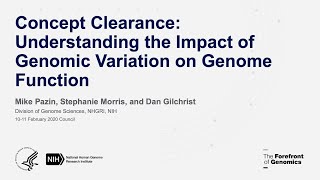 Concept Clearance: Consortium for Understanding Impact of Genomic Variation on Genome Function (RFA)