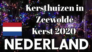 NEDERLAND Kersthuizen in Zeewolde kerst 2020