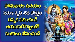 సోమవారం వరుణ కృత శివ స్తోత్రం తప్పక పఠించండి - ఆయురారోగ్యాలతో జీవించండి - Varuna Kruta Shiva Stotram