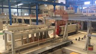 Automatic AAC Block Demoulding and Cutting Line