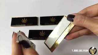 Custom Magnetic Name Badges by Shatter Labels, #1 Marijuana Packaging Company