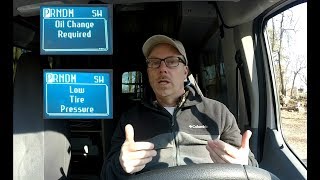 Ford Transit - Dashboard Information Messages