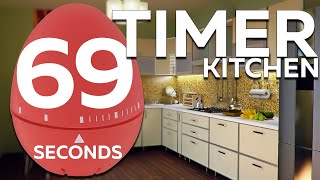 69 seconds Cooking timer | 1min 9sec Egg TIMER