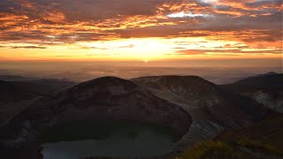 蔵王 最後の夏と鱗雲の日の出 2020年 4K